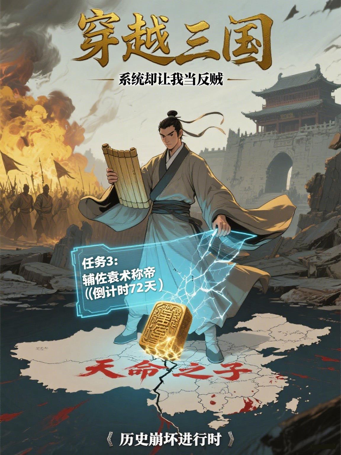 穿越到三国系统